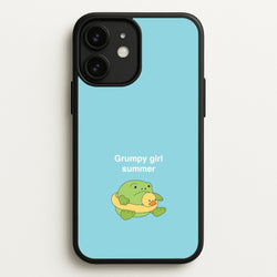 Grumpy Girl Summer - Plushy  - Plushy Phone Case for iPhone 11