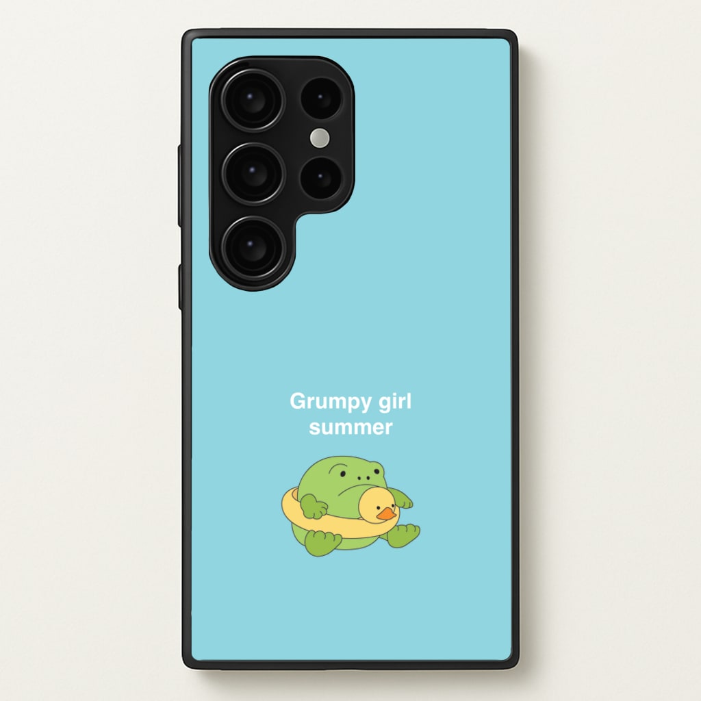 Grumpy Girl Summer - Plushy  - Plushy Phone Case for Galaxy S24 Ultra