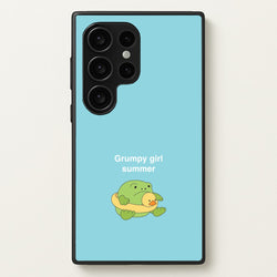 Grumpy Girl Summer - Plushy  - Plushy Phone Case for Galaxy S24 Ultra