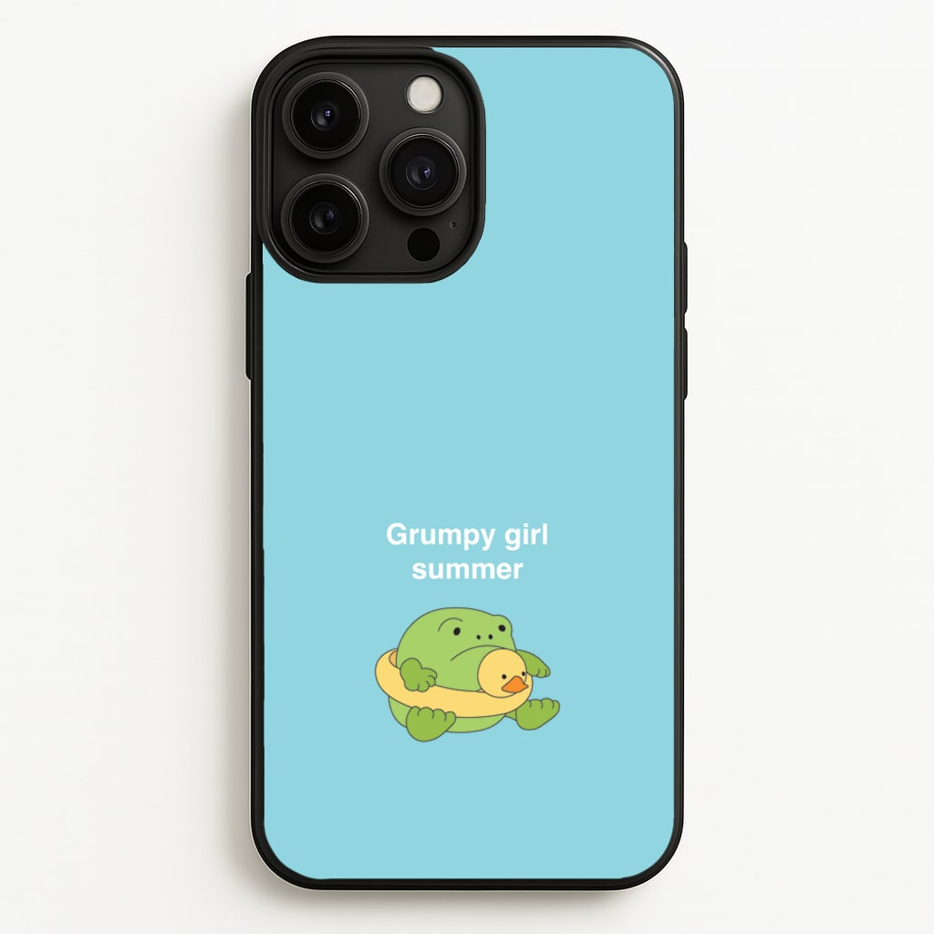 Grumpy Girl Summer - Plushy  - Plushy Phone Case for iPhone 13 Pro Max