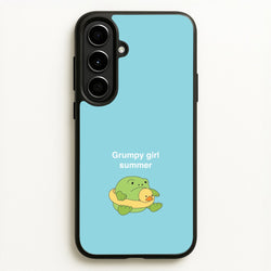 Grumpy Girl Summer - Plushy  - Plushy Phone Case for Galaxy A56