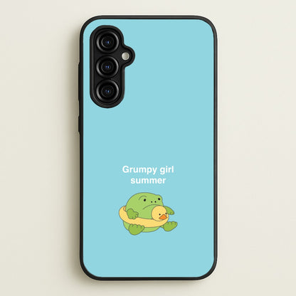 Grumpy Girl Summer - Plushy  - Plushy Phone Case for Galaxy A54
