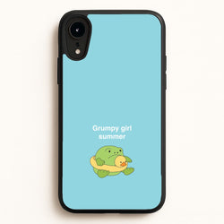Grumpy Girl Summer - Plushy  - Plushy Phone Case for iPhone XR