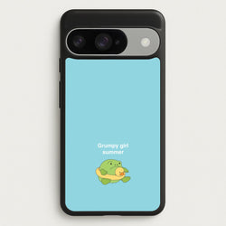 Grumpy Girl Summer - Plushy Phone Case for Google Pixel 10 / 10 Pro