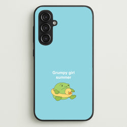Grumpy Girl Summer - Plushy  - Plushy Phone Case for Galaxy S23FE