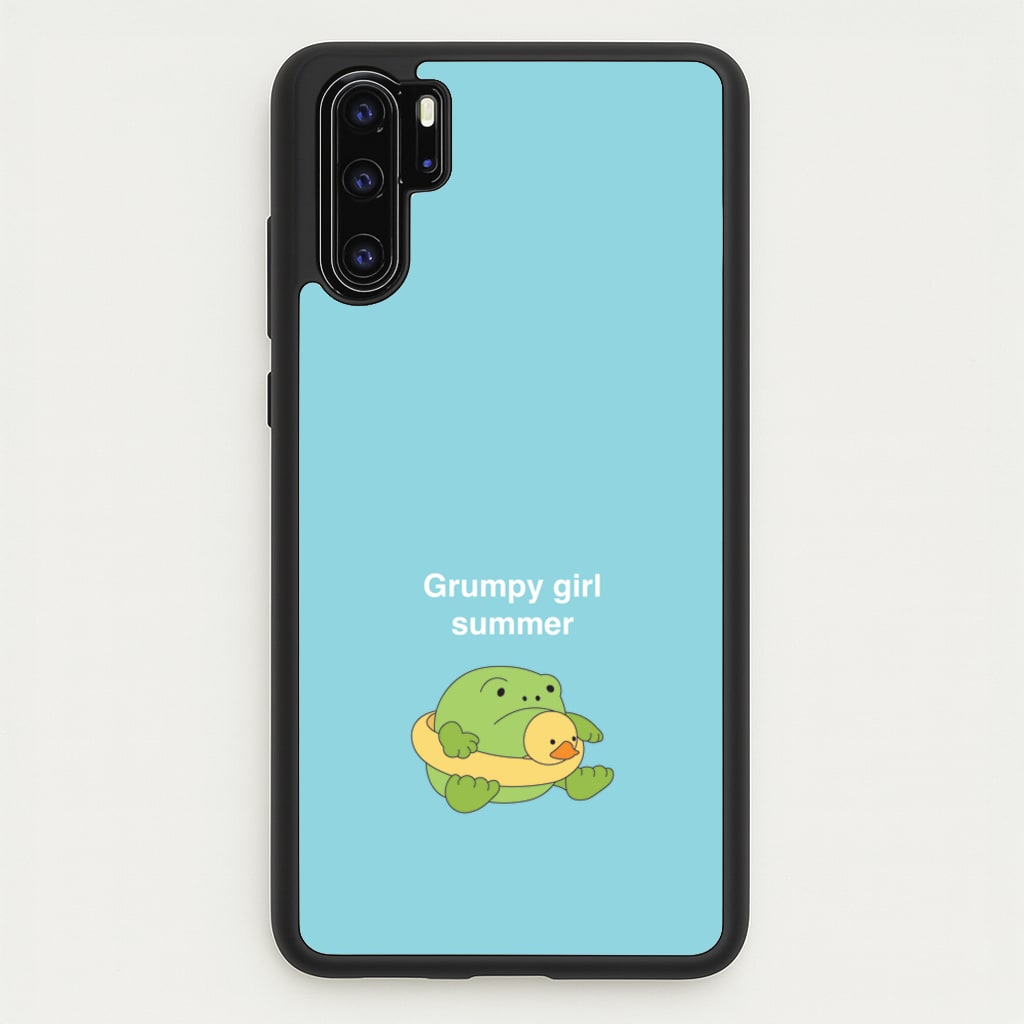 Grumpy Girl Summer - Plushy  - Plushy Phone Case for Huawei P30 Pro