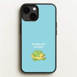 Grumpy Girl Summer - Plushy  - Plushy Phone Case for iPhone 13 Mini