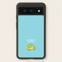 Grumpy Girl Summer - Plushy  - Plushy Phone Case for Google Pixel 8
