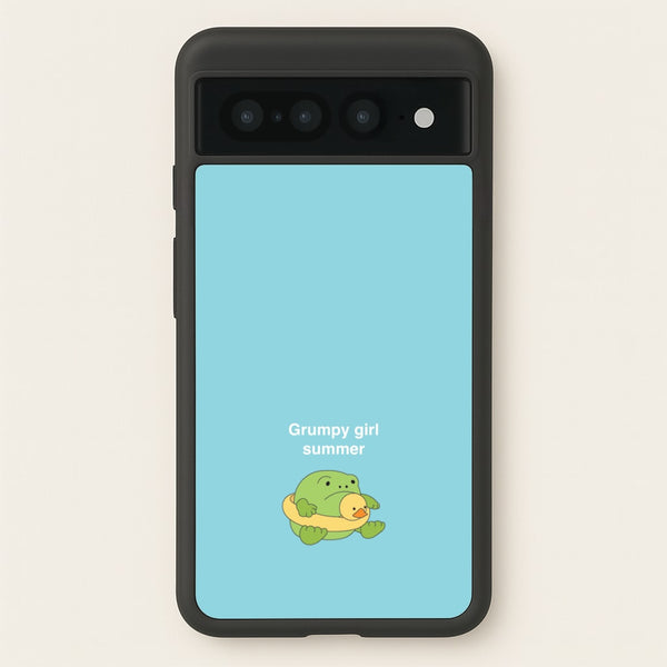 Grumpy Girl Summer - Plushy  - Plushy Phone Case for Google Pixel 7 Pro