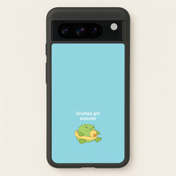 Grumpy Girl Summer - Plushy  - Plushy Phone Case for Google Pixel 8 Pro