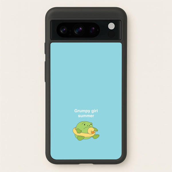 Grumpy Girl Summer - Plushy  - Plushy Phone Case for Google Pixel 8 Pro