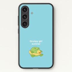 Grumpy Girl Summer - Plushy  - Plushy Phone Case for Galaxy S24FE