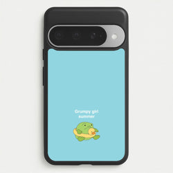 Grumpy Girl Summer - Plushy Phone Case for Google Pixel 10 Pro XL