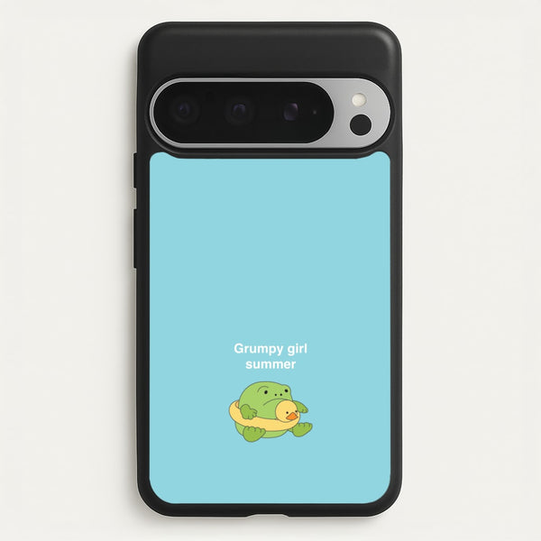 Grumpy Girl Summer - Plushy  - Plushy Phone Case for Google Pixel 9 Pro XL