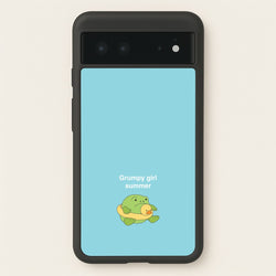 Grumpy Girl Summer - Plushy  - Plushy Phone Case for Google Pixel 6