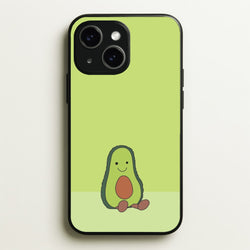 Avocado - Plushy  - Plushy Phone Case for iPhone 14 Plus