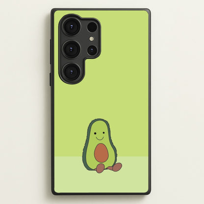 Avocado - Plushy  - Plushy Phone Case for Galaxy S25 Ultra