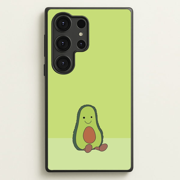 Avocado - Plushy  - Plushy Phone Case for Galaxy S25 Ultra