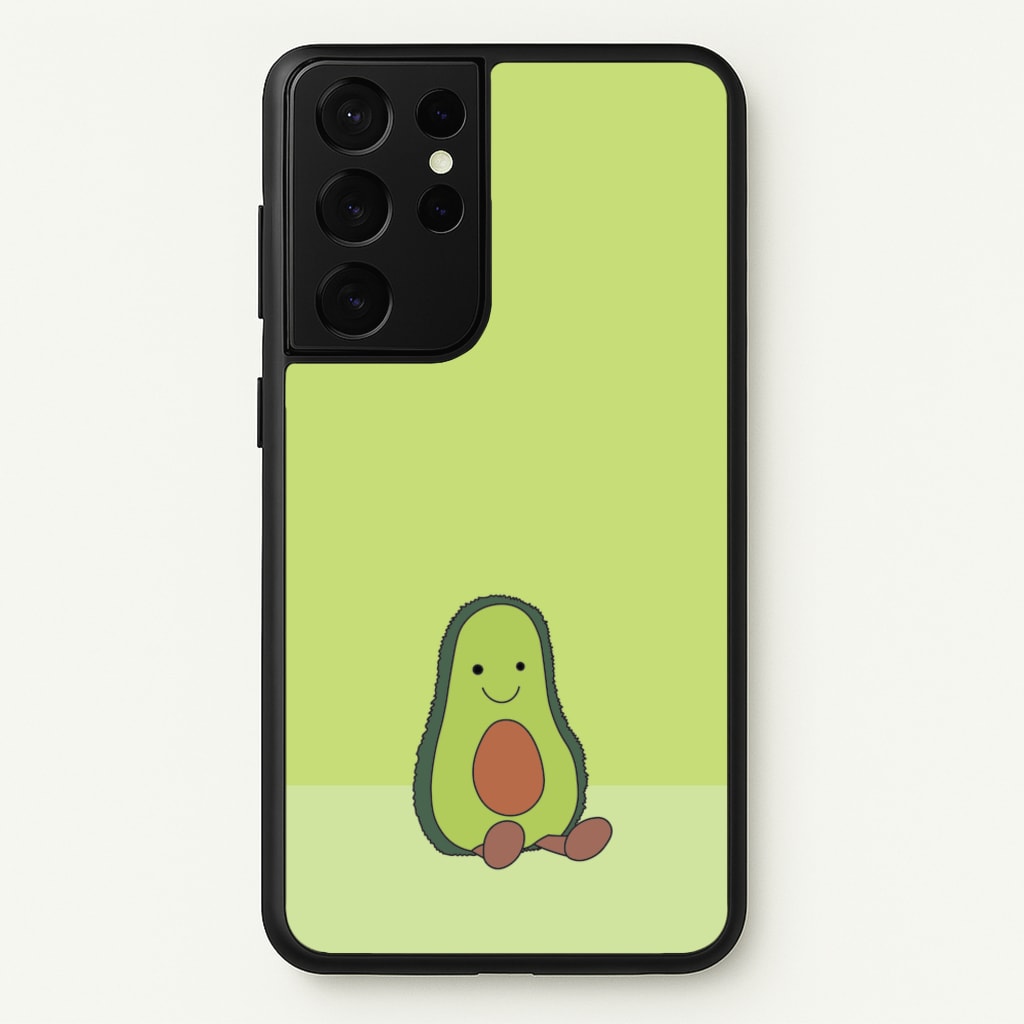 Avocado - Plushy  - Plushy Phone Case for Galaxy S21 Ultra