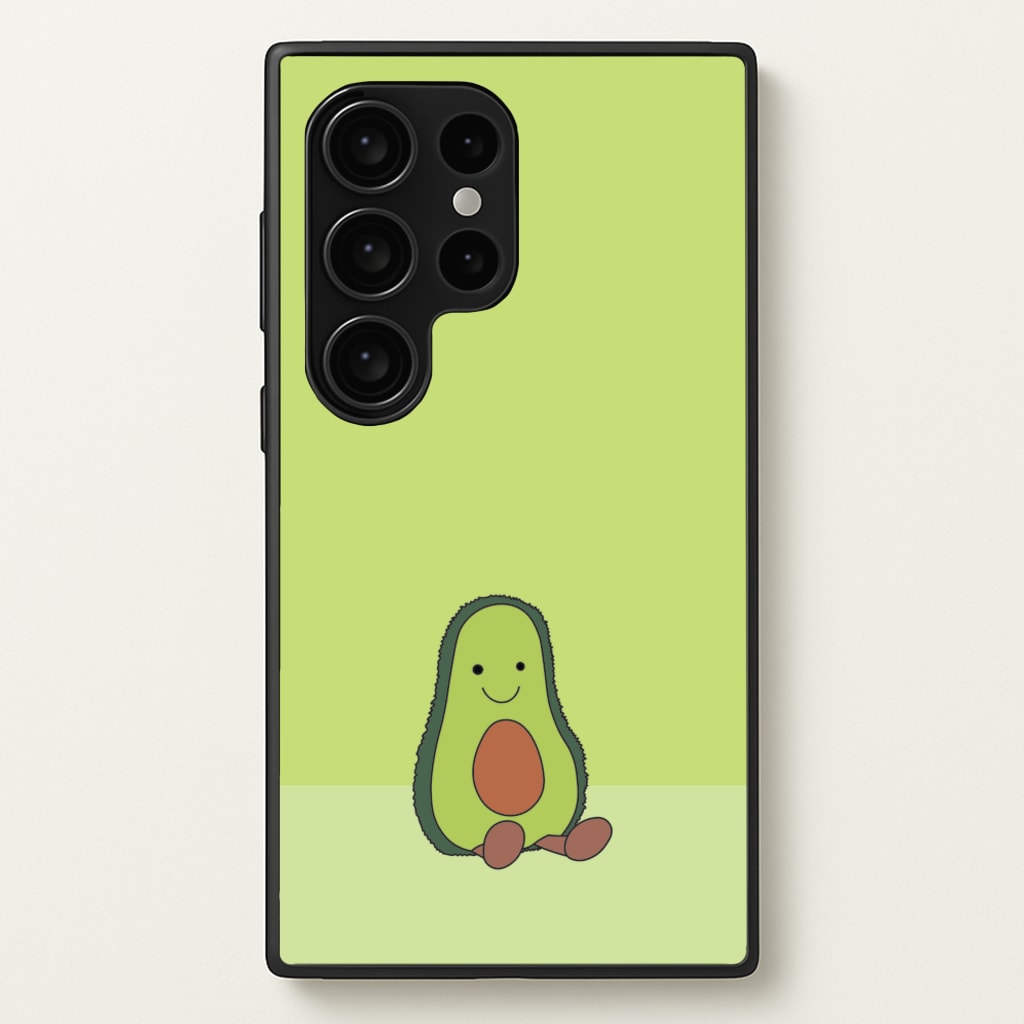 Avocado - Plushy  - Plushy Phone Case for Galaxy S24 Ultra