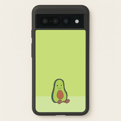 Avocado - Plushy  - Plushy Phone Case for Google Pixel 7 Pro