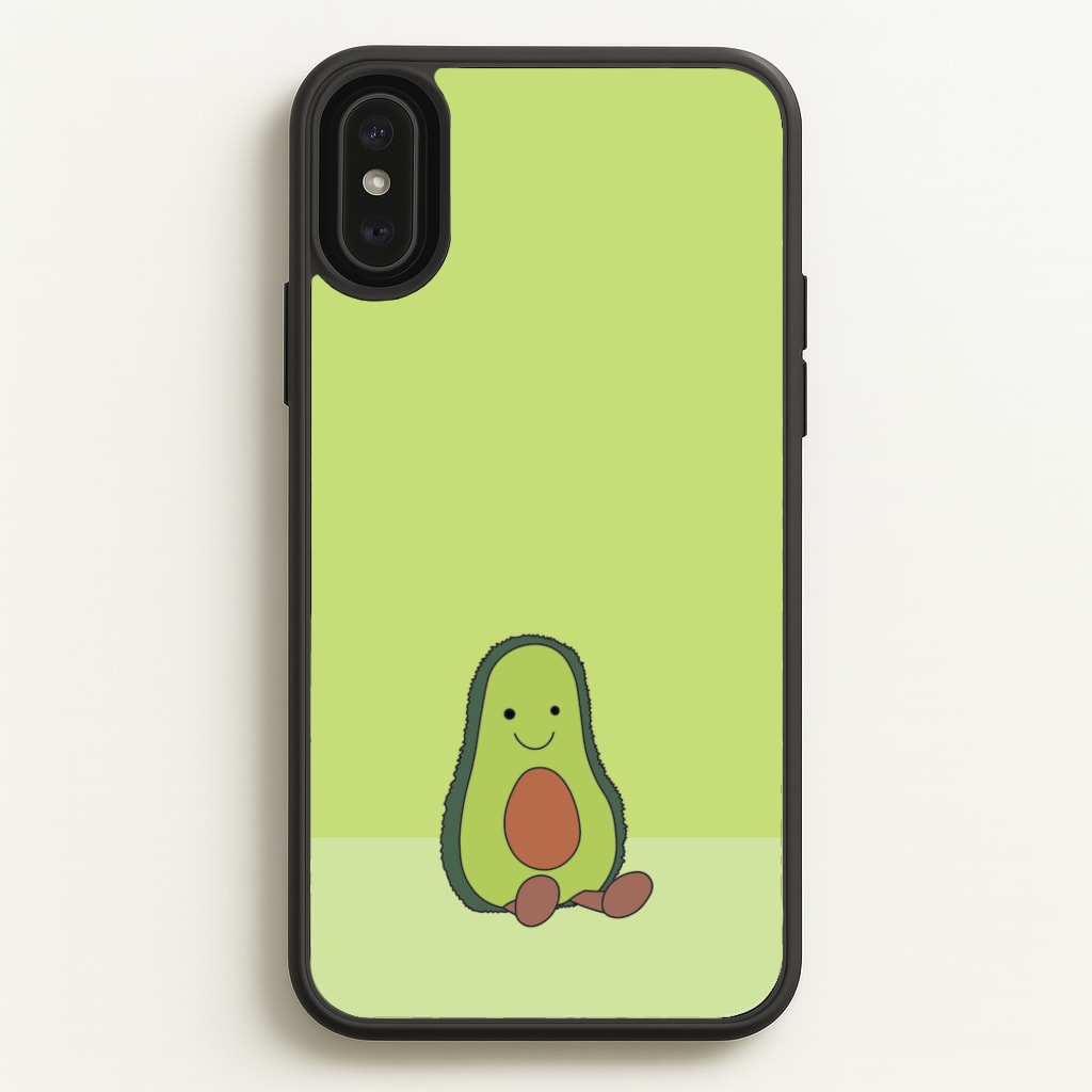 Avocado - Plushy  - Plushy Phone Case for iPhone XS Max