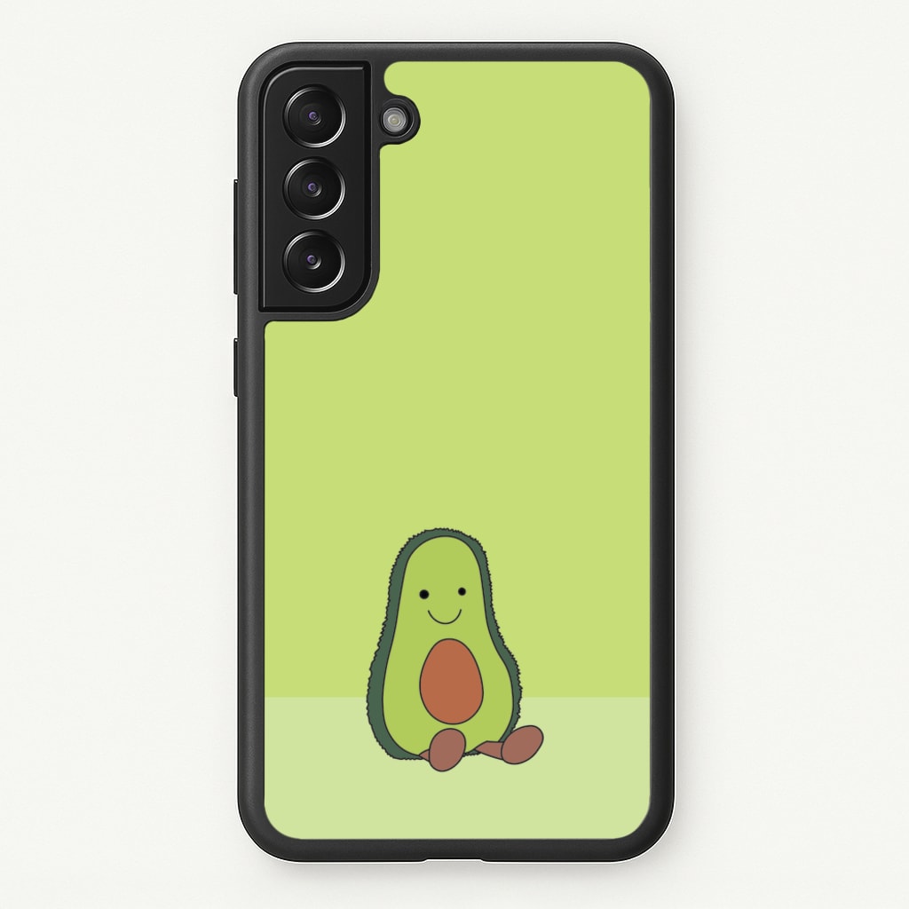 Avocado - Plushy  - Plushy Phone Case for Galaxy S21FE