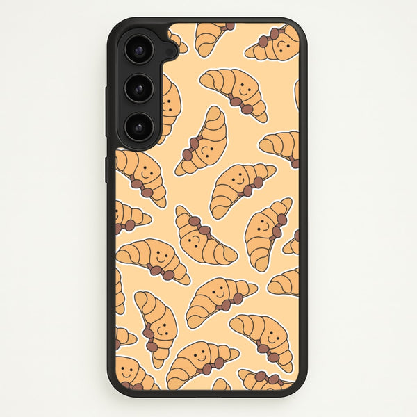 Croissant - Plushy  - Plushy Phone Case for Galaxy S23