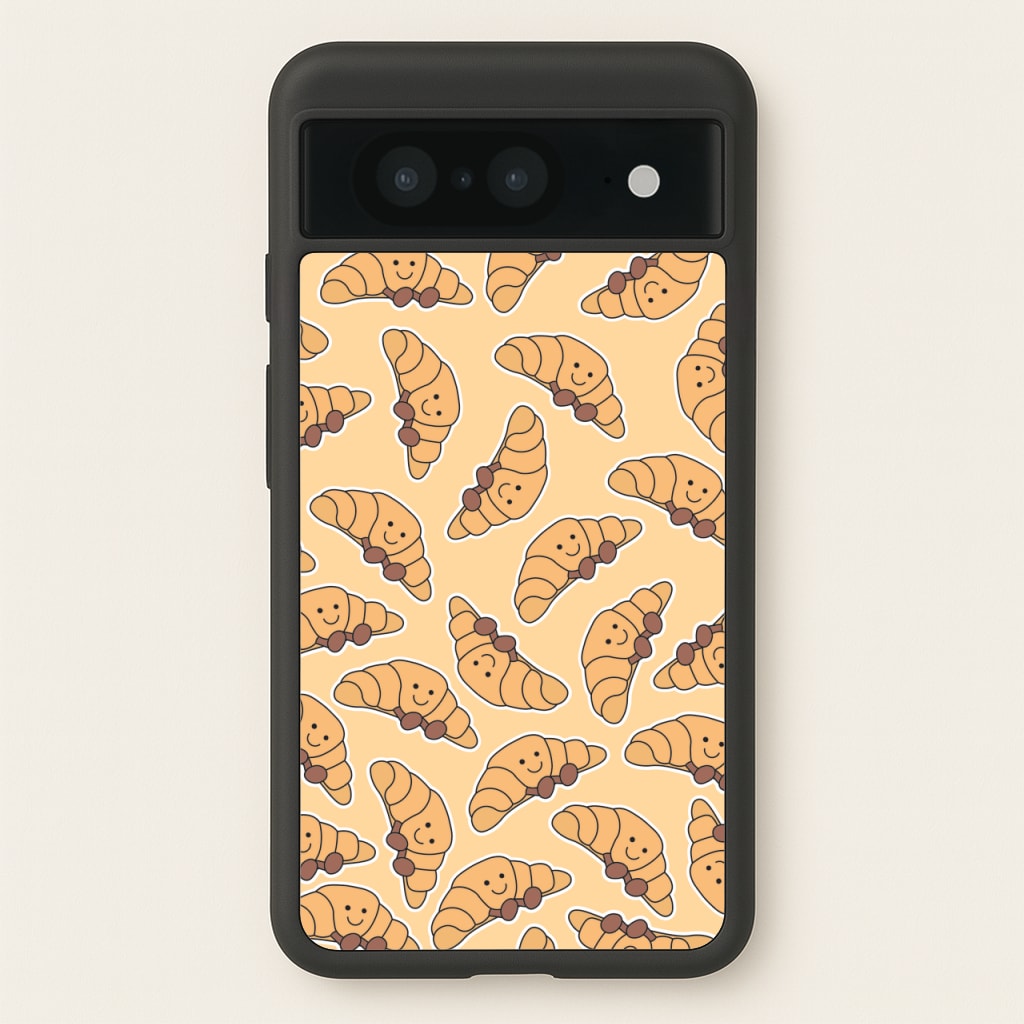 Croissant - Plushy  - Plushy Phone Case for Google Pixel 8