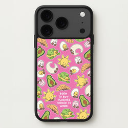 Born To Buy Plushy Phone Case for iPhone 17 Pro Max