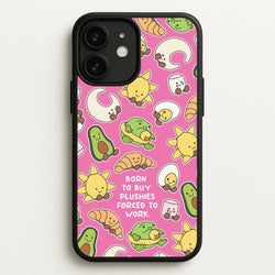 Born To Buy Plushy  - Plushy Phone Case for iPhone 11
