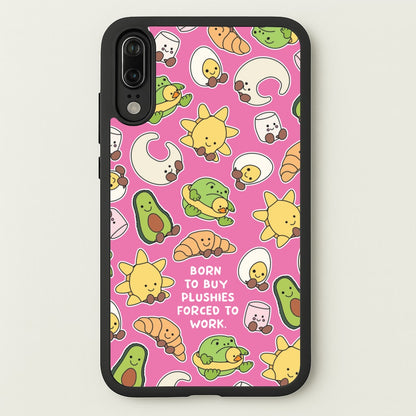 Born To Buy Plushy  - Plushy Phone Case for Huawei P20
