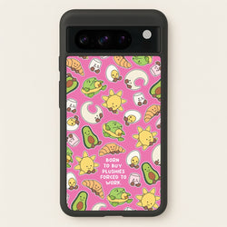 Born To Buy Plushy  - Plushy Phone Case for Google Pixel 8 Pro