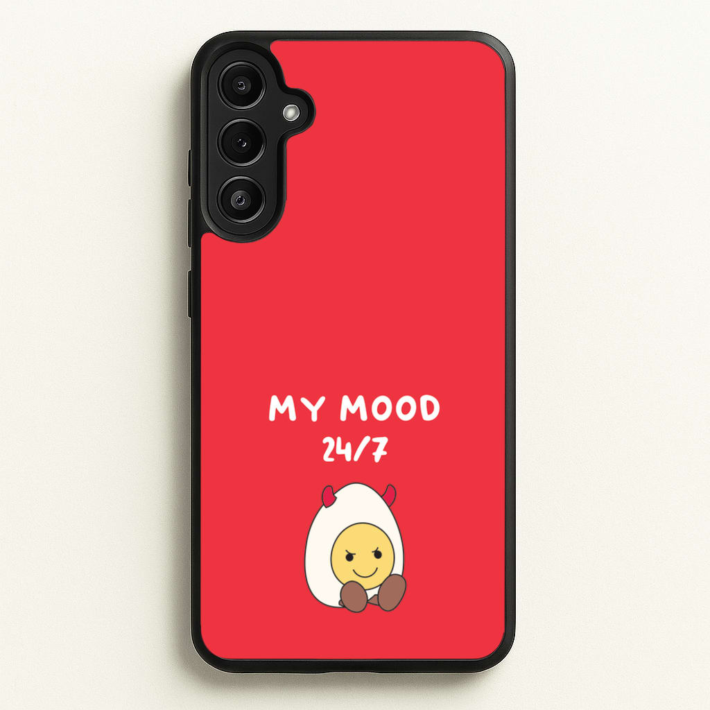 Devil Egg - Plushy  - Plushy Phone Case for Galaxy A34