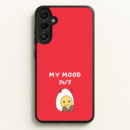 Devil Egg - Plushy  - Plushy Phone Case for Galaxy A34