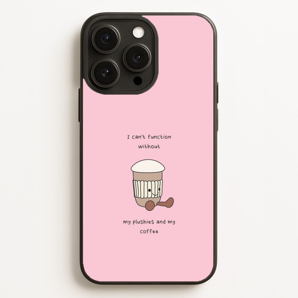 Coffee - Plushy Phone Case