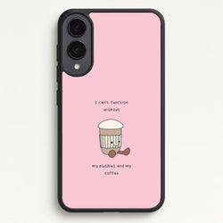 Coffee - Plushy  - Plushy Phone Case for Galaxy S25 Edge
