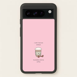 Coffee - Plushy  - Plushy Phone Case for Google Pixel 8 Pro