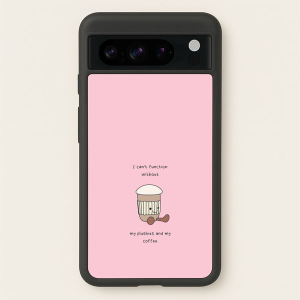 Coffee - Plushy  - Plushy Phone Case for Google Pixel 8 Pro