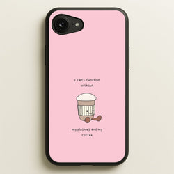 Coffee - Plushy  - Plushy Phone Case for iPhone 16e