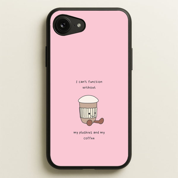 Coffee - Plushy  - Plushy Phone Case for iPhone 16e