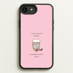 Coffee - Plushy  - Plushy Phone Case for iPhone 6 Plus / 7 Plus / 8 Plus