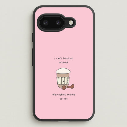 Coffee - Plushy  - Plushy Phone Case for Google Pixel 9a