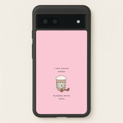 Coffee - Plushy  - Plushy Phone Case for Google Pixel 6a