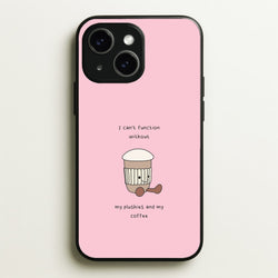 Coffee - Plushy  - Plushy Phone Case for iPhone 14 Plus