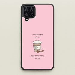 Coffee - Plushy  - Plushy Phone Case for Galaxy A12