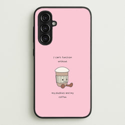 Coffee - Plushy  - Plushy Phone Case for Galaxy A16