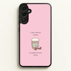 Coffee - Plushy  - Plushy Phone Case for Galaxy A36