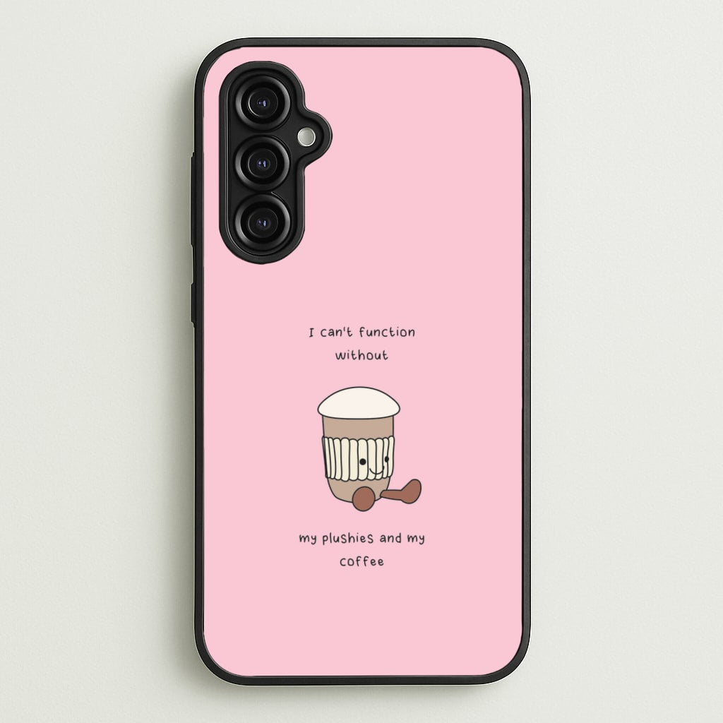 Coffee - Plushy  - Plushy Phone Case for Galaxy A14