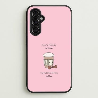 Coffee - Plushy  - Plushy Phone Case for Galaxy A14